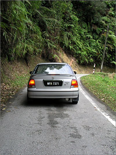 The Gap Road to Fraser's Hill