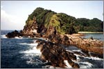 Rock formations on Pulau Kapas