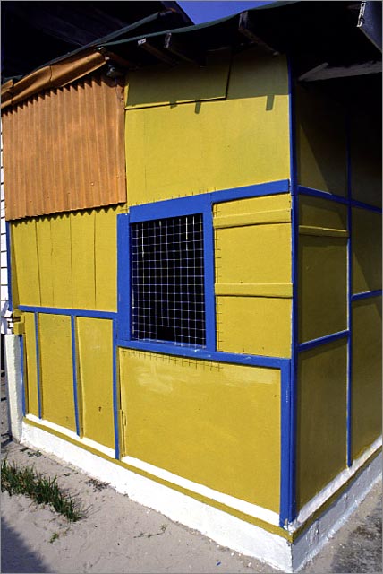 The island's little kampung