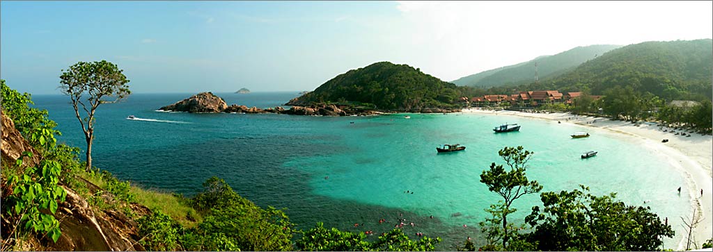 Panoramic view of Redang